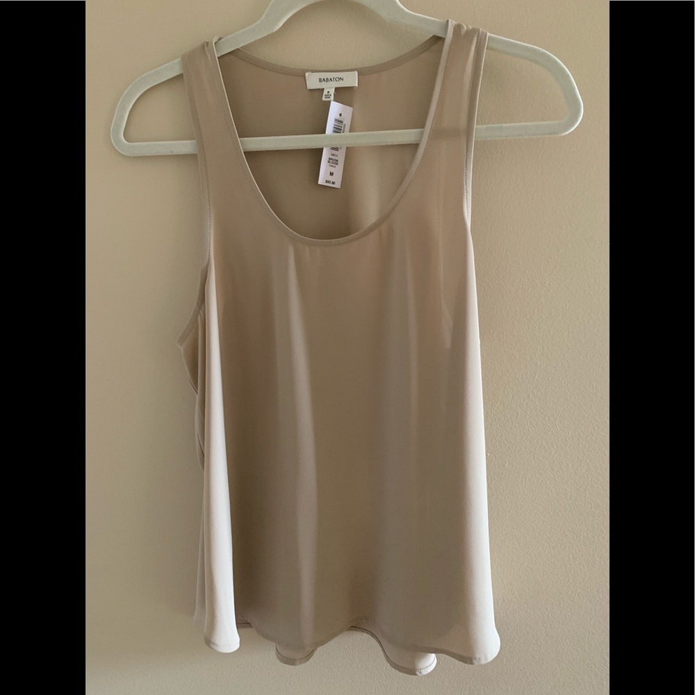 Aritzia Women's Cream Tank Top